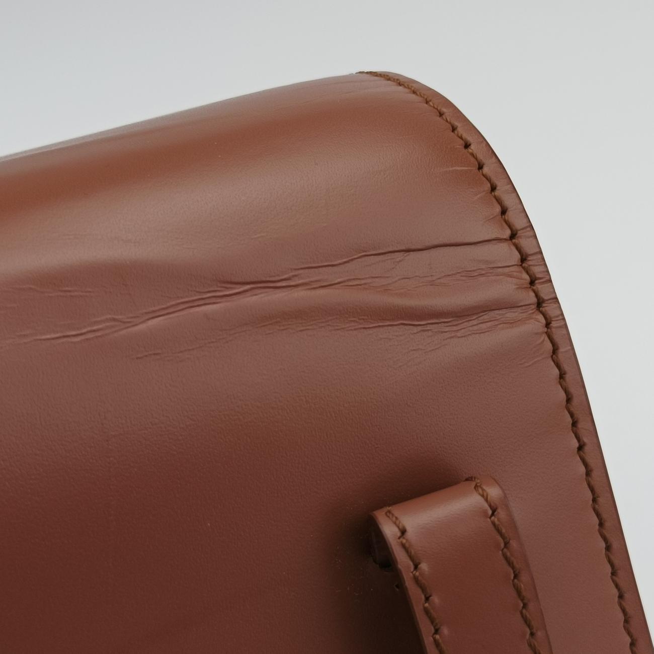 TB  structuredBrownLeatherITALBSRL239CALTBロゴブラウンレザーITALBSRL239CAL