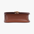 TB  structuredBrownLeatherITALBSRL239CALTBロゴブラウンレザーITALBSRL239CAL