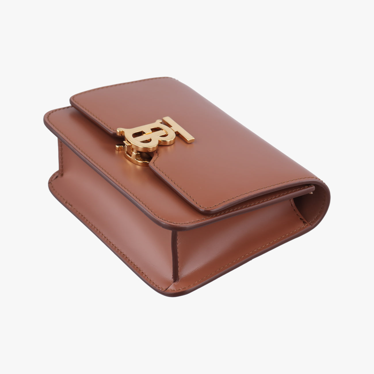 TB  structuredBrownLeatherITALBSRL239CALTBロゴブラウンレザーITALBSRL239CAL