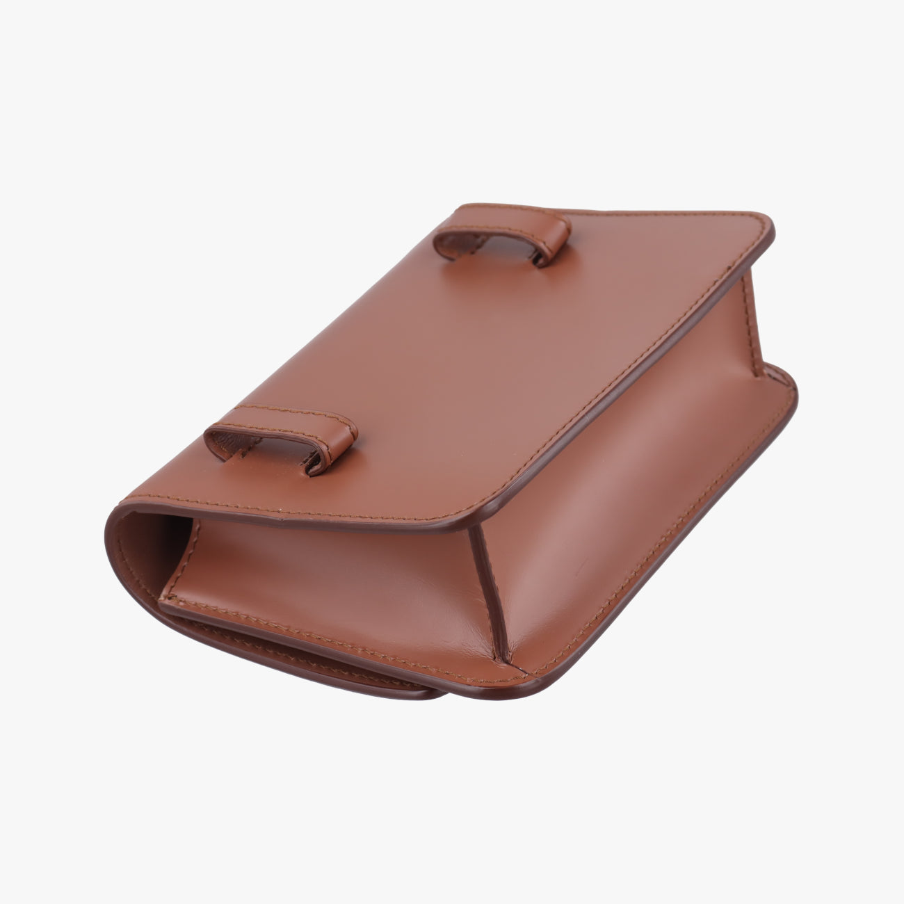TB  structuredBrownLeatherITALBSRL239CALTBロゴブラウンレザーITALBSRL239CAL