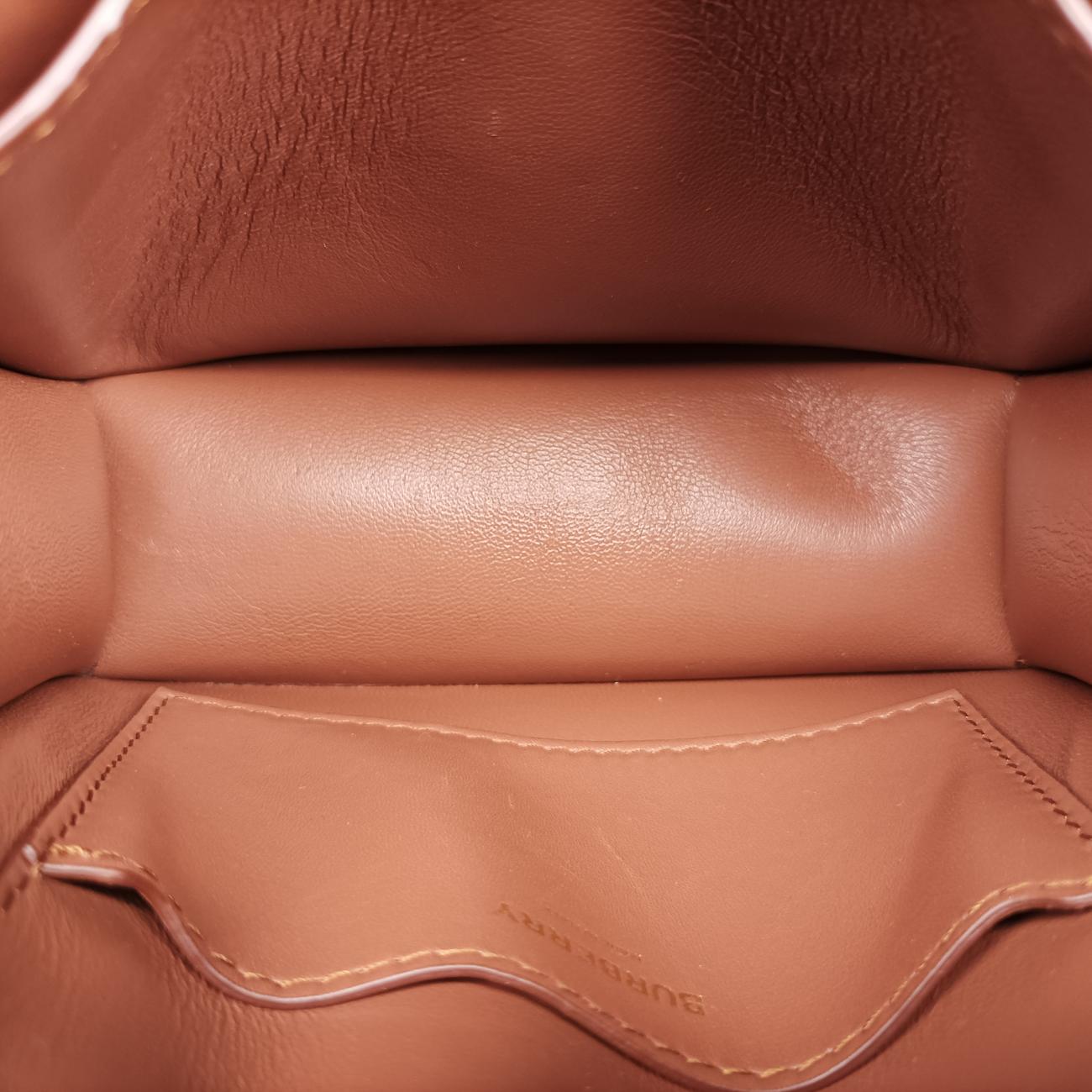 TB  structuredBrownLeatherITALBSRL239CALTBロゴブラウンレザーITALBSRL239CAL