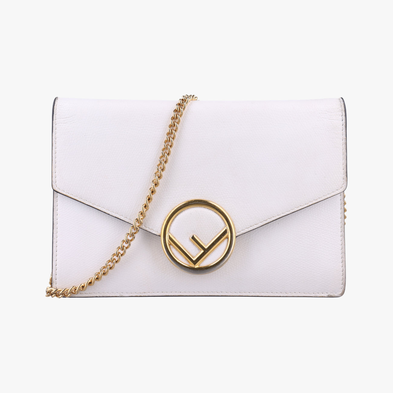 Cruise F is Envelope Kan I logoWhiteLeather8BS0068BS006 A18B 188-8241エフ イズホワイトレザー8BS0068BS006 A18B 188-8241