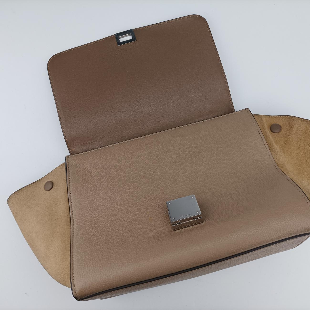 TrapezeBeigeLeather × suedeW-VP-3105 W-MM-3115トラペーズスモールベージュレザー×スエードW-VP-3105 W-MM-3115