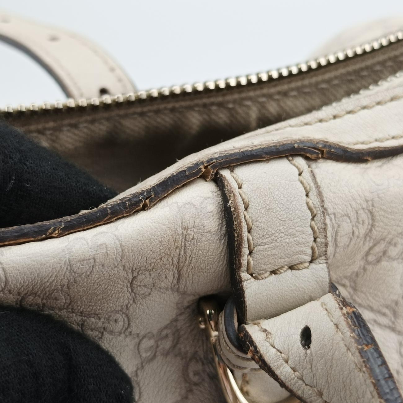 Microguccissima JoyWhiteLeather322231F014377801マイクログッチシマホワイトレザー322231F014377801