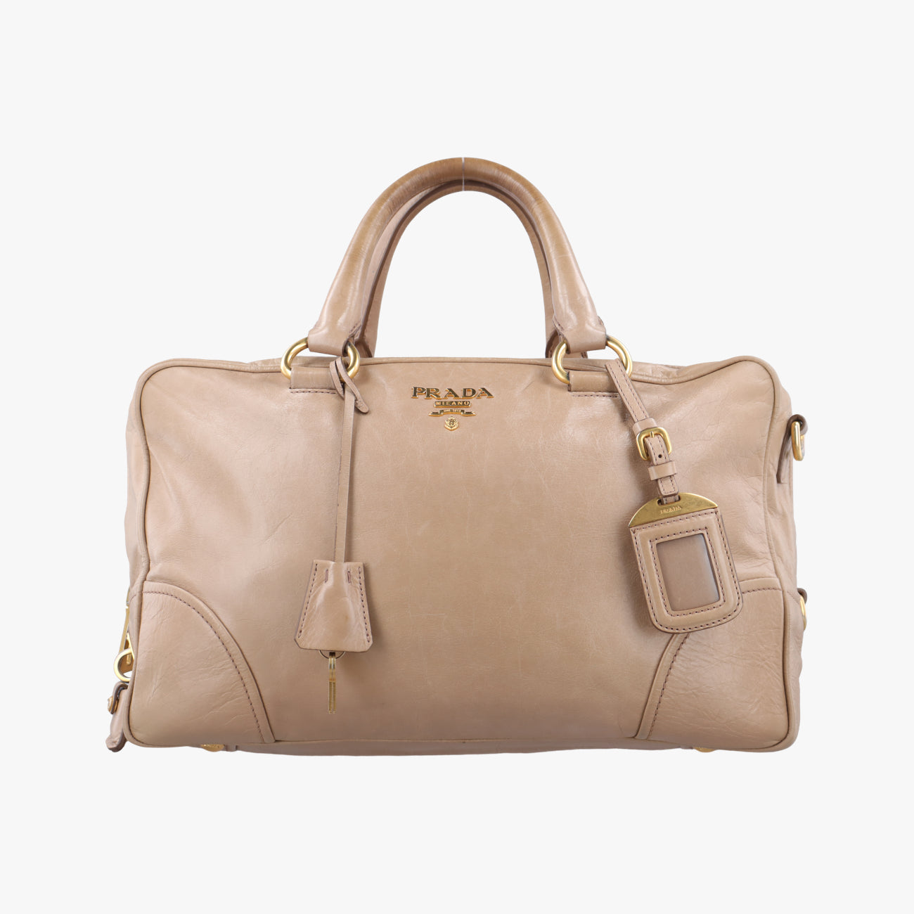 Vitello Shine Shopping ToteBeigeLeatherBL0821208 58/Nヴィテッロ シャイン ショッピングトートベージュレザーBL0821208 58/N
