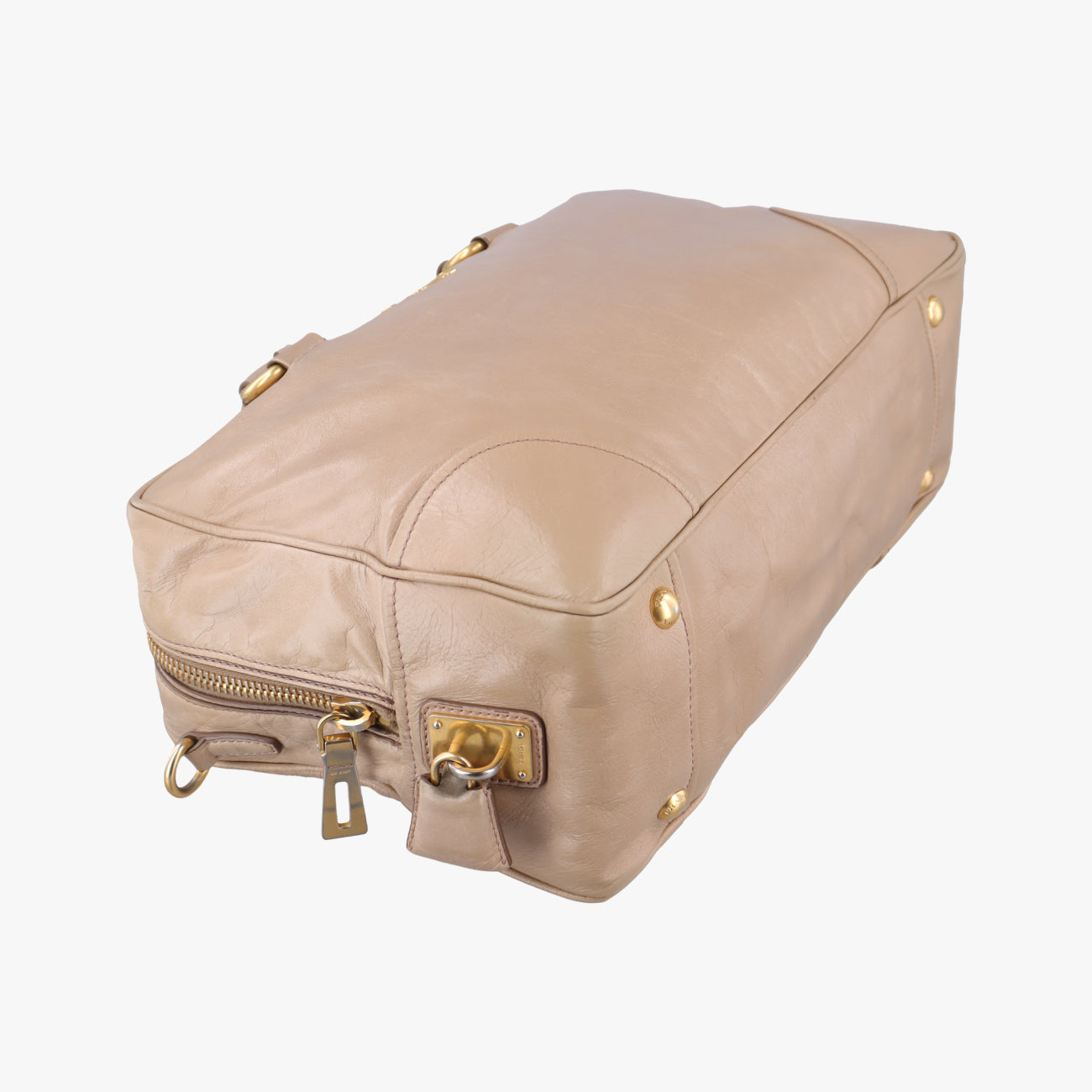 Vitello Shine Shopping ToteBeigeLeatherBL0821208 58/Nヴィテッロ シャイン ショッピングトートベージュレザーBL0821208 58/N