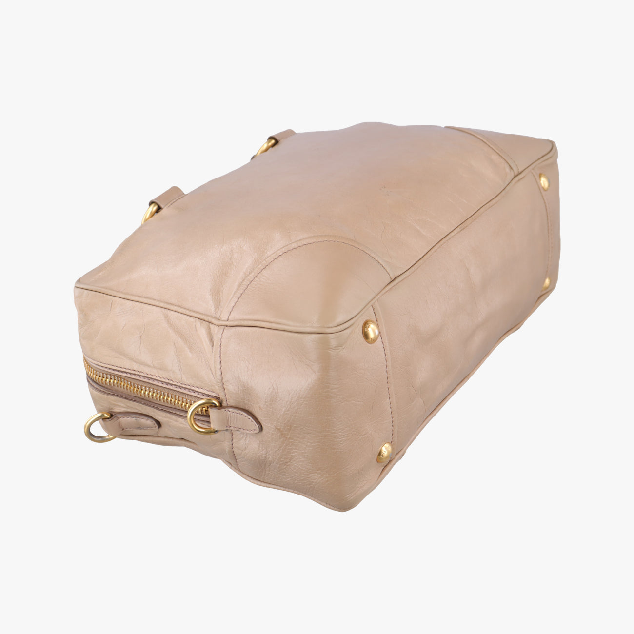 Vitello Shine Shopping ToteBeigeLeatherBL0821208 58/Nヴィテッロ シャイン ショッピングトートベージュレザーBL0821208 58/N