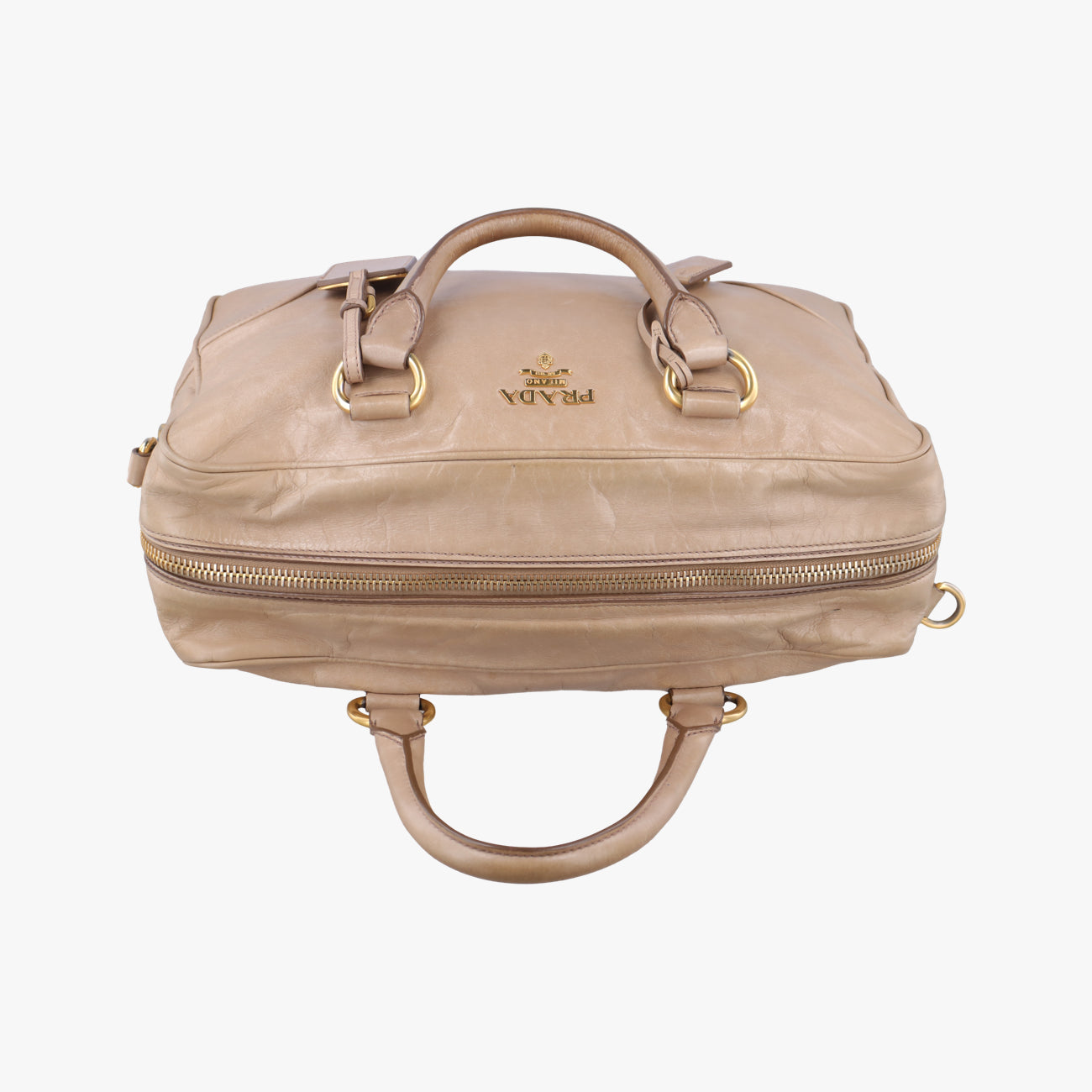 Vitello Shine Shopping ToteBeigeLeatherBL0821208 58/Nヴィテッロ シャイン ショッピングトートベージュレザーBL0821208 58/N