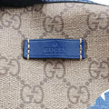 Italian Flag GG SupremeBrownPVC coated canvas195451D012996482イタリア フラッグ GGスプリームブラウンPVCコーティングキャンバス195451D012996482