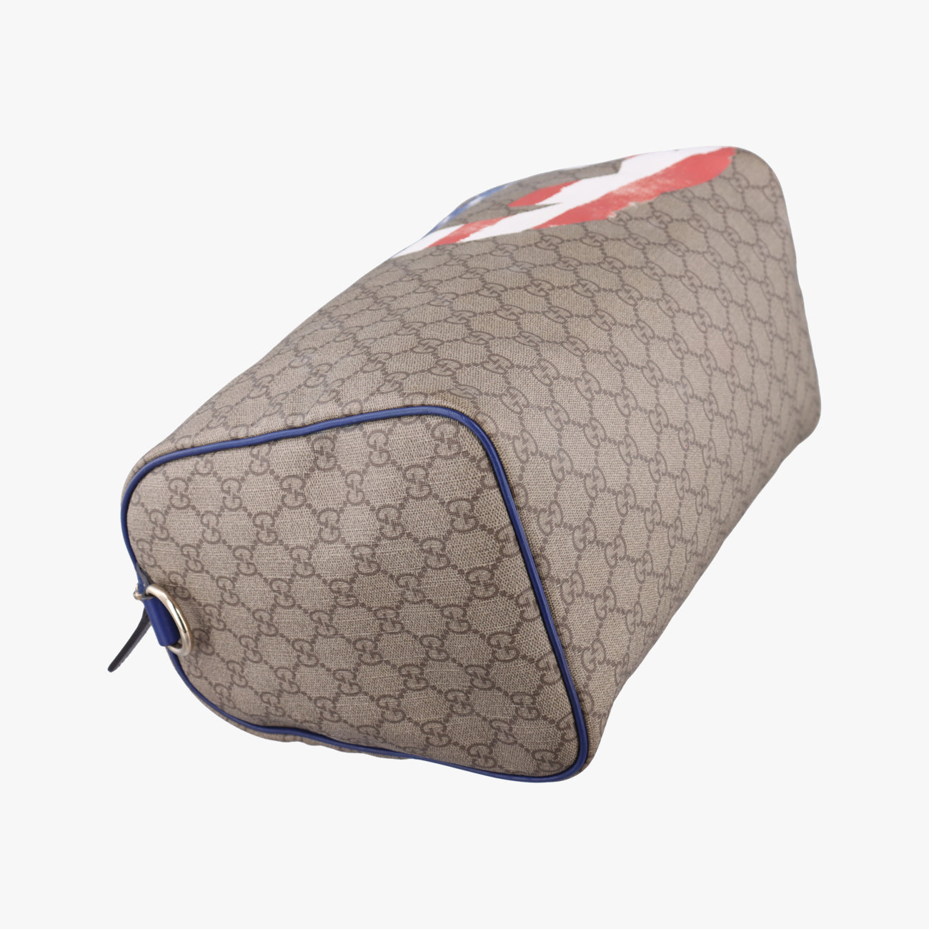 Italian Flag GG SupremeBrownPVC coated canvas195451D012996482イタリア フラッグ GGスプリームブラウンPVCコーティングキャンバス195451D012996482