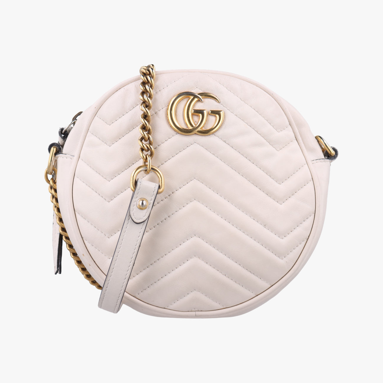 GG MarmontWhiteLeather550154C032291227GGマーモントホワイトレザー550154C032291227