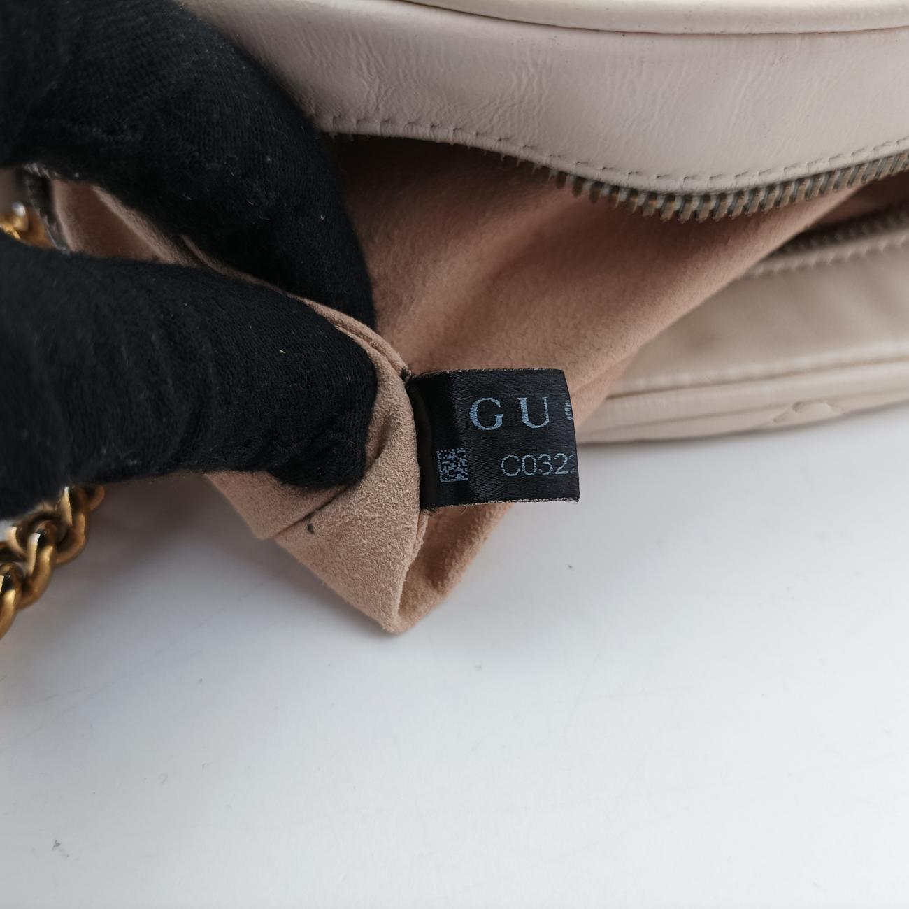 GG MarmontWhiteLeather550154C032291227GGマーモントホワイトレザー550154C032291227