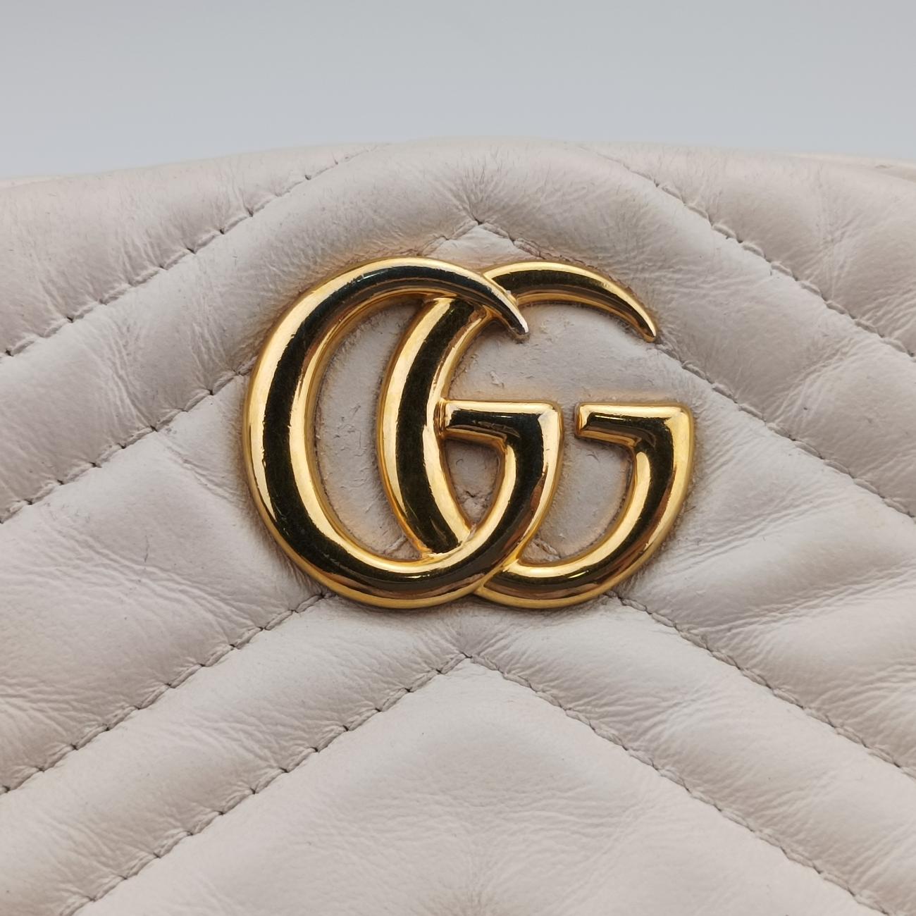 GG MarmontWhiteLeather550154C032291227GGマーモントホワイトレザー550154C032291227