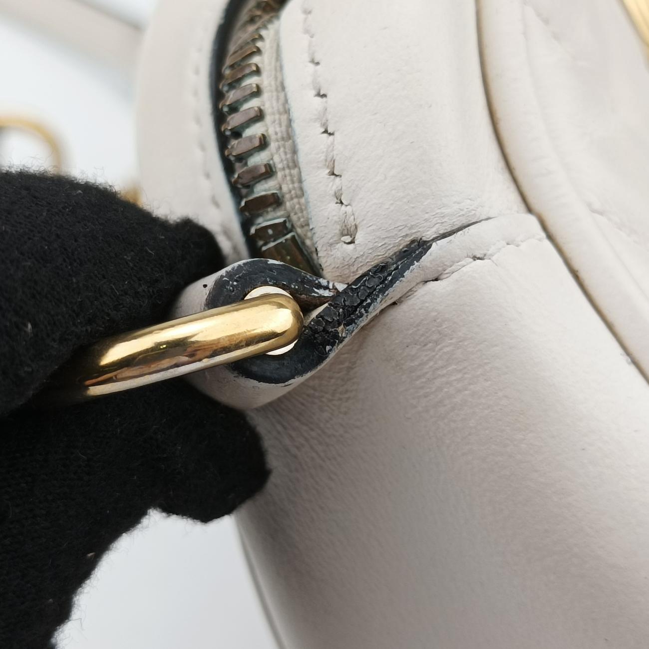 GG MarmontWhiteLeather550154C032291227GGマーモントホワイトレザー550154C032291227