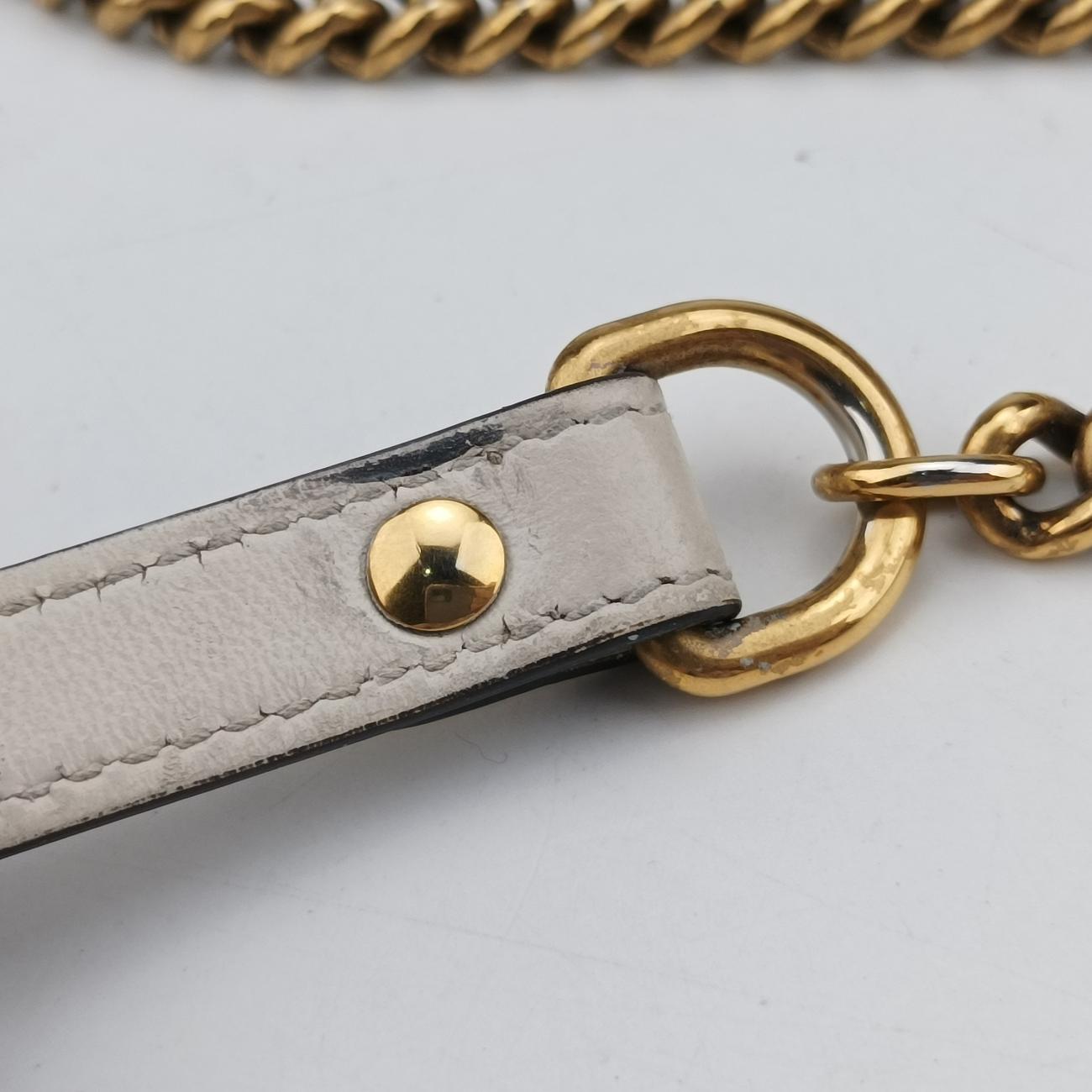 GG MarmontWhiteLeather550154C032291227GGマーモントホワイトレザー550154C032291227