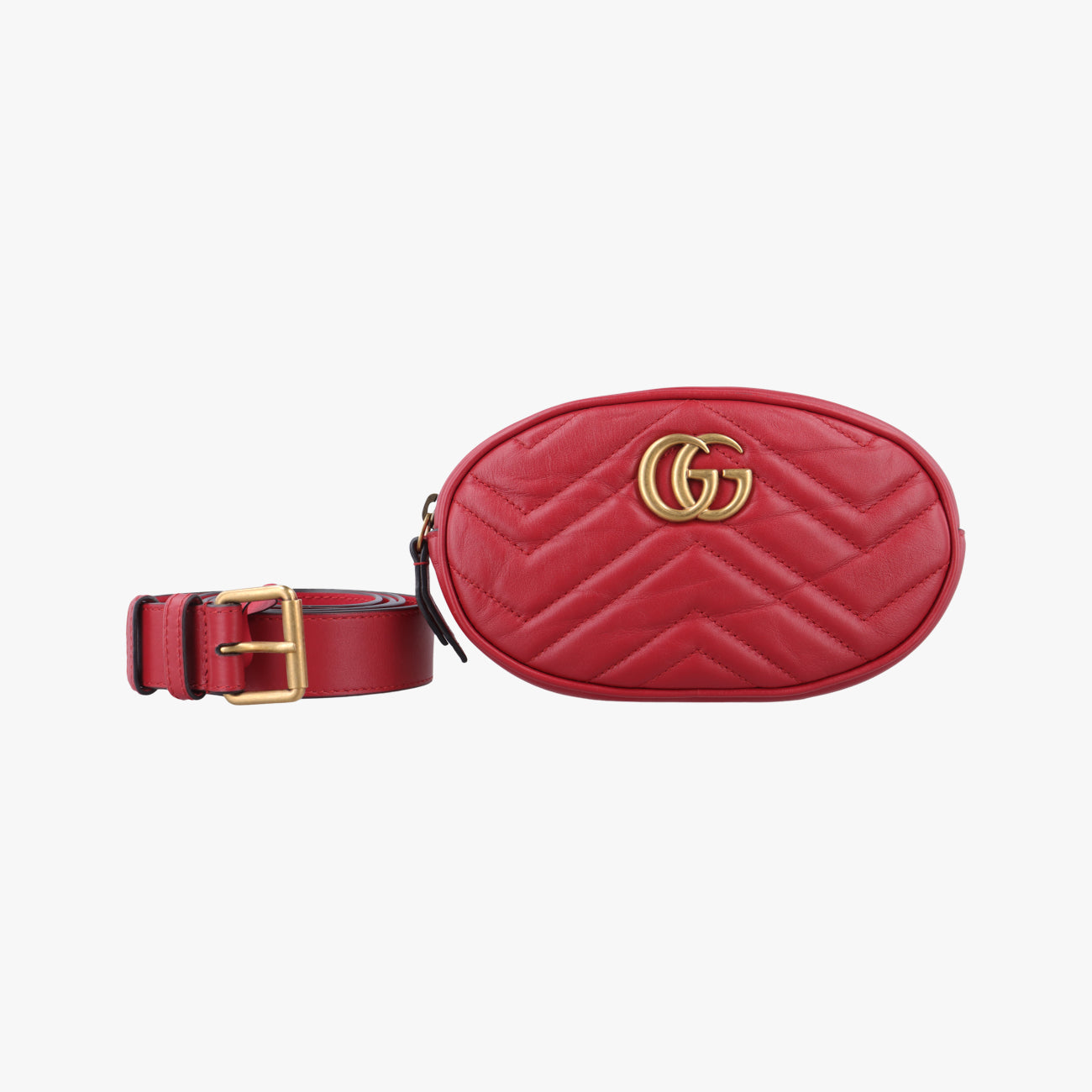 GG MarmontRedLeather476434H027645542GGマーモントレッドレザー476434H027645542