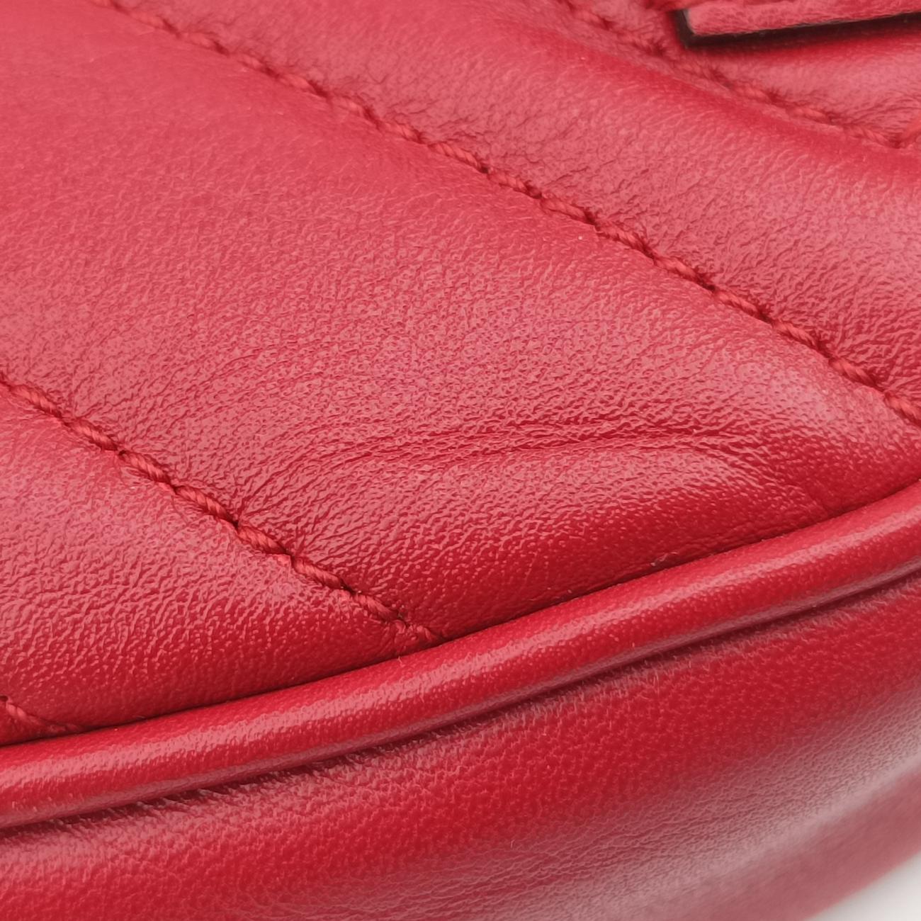 GG MarmontRedLeather476434H027645542GGマーモントレッドレザー476434H027645542
