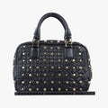 Medusa Nappa Barocco Quilted Studded VanitasBlackLeatherメデューサナッパバロックキルティングスタッズヴァニタスブラックレザー