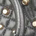 Medusa Nappa Barocco Quilted Studded VanitasBlackLeatherメデューサナッパバロックキルティングスタッズヴァニタスブラックレザー