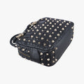 Medusa Nappa Barocco Quilted Studded VanitasBlackLeatherメデューサナッパバロックキルティングスタッズヴァニタスブラックレザー