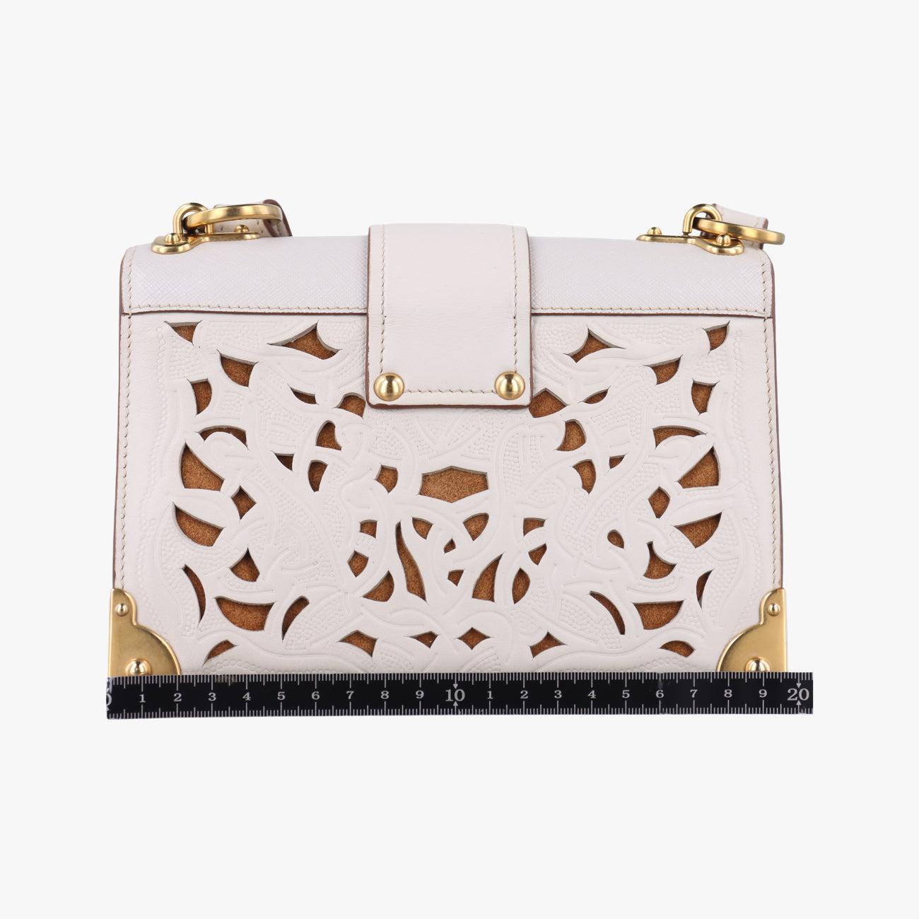 Laser Cut CahierWhiteLeather25レーザーカット カイエホワイトレザー25