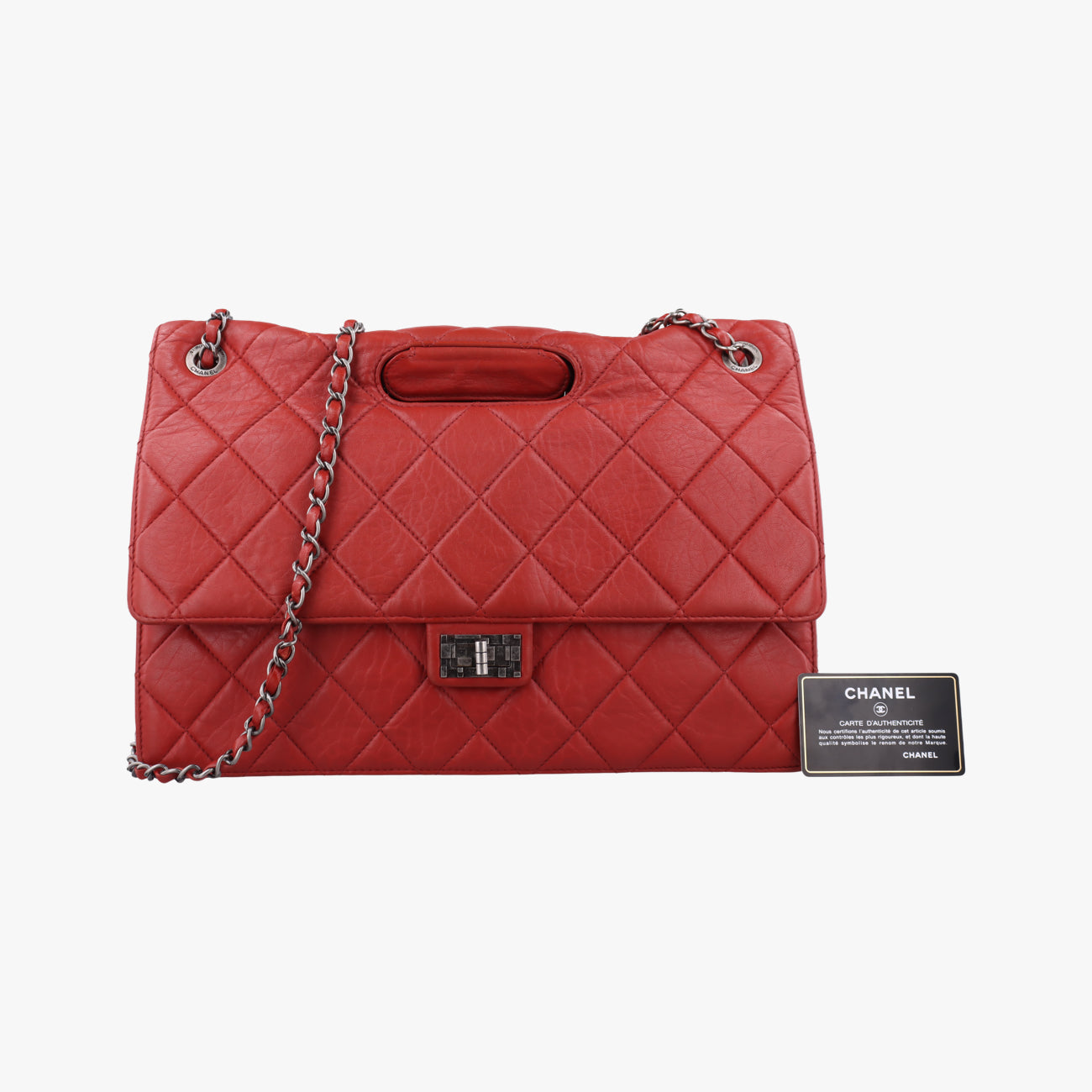 Paris-Byzance Take Away FlapOrangelambskinA6673915561098マトラッセ ターンロック 2.55オレンジラムスキンA6673915561098
