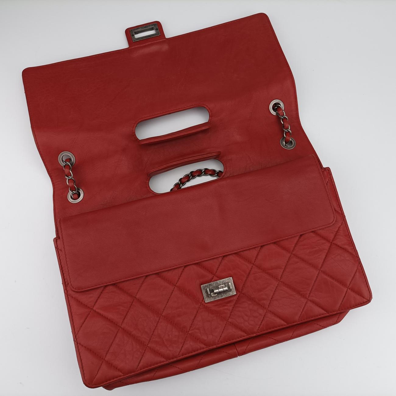 Paris-Byzance Take Away FlapOrangelambskinA6673915561098マトラッセ ターンロック 2.55オレンジラムスキンA6673915561098