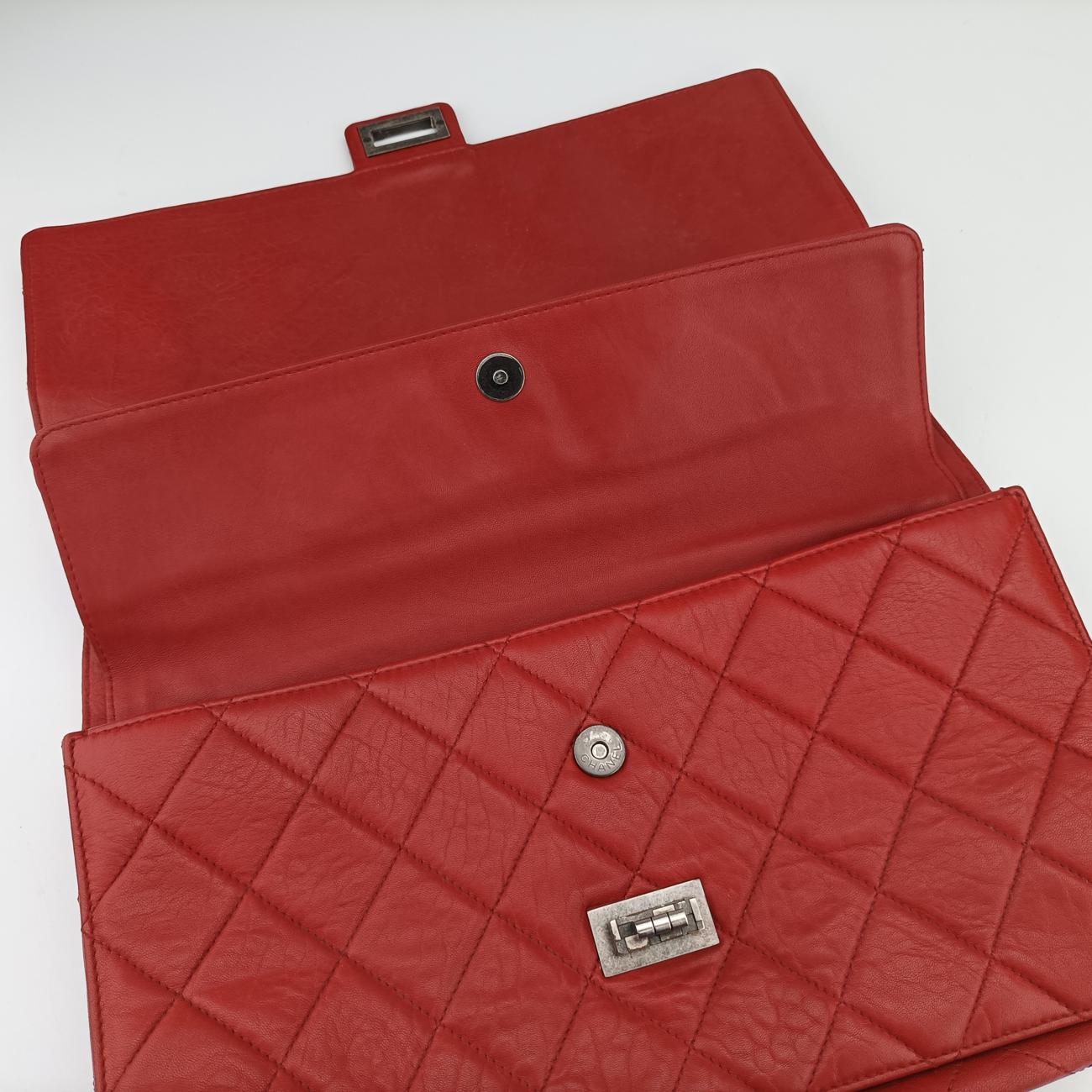 Paris-Byzance Take Away FlapOrangelambskinA6673915561098マトラッセ ターンロック 2.55オレンジラムスキンA6673915561098