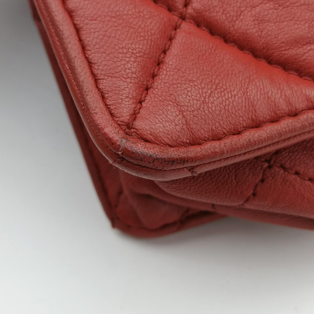 Paris-Byzance Take Away FlapOrangelambskinA6673915561098マトラッセ ターンロック 2.55オレンジラムスキンA6673915561098