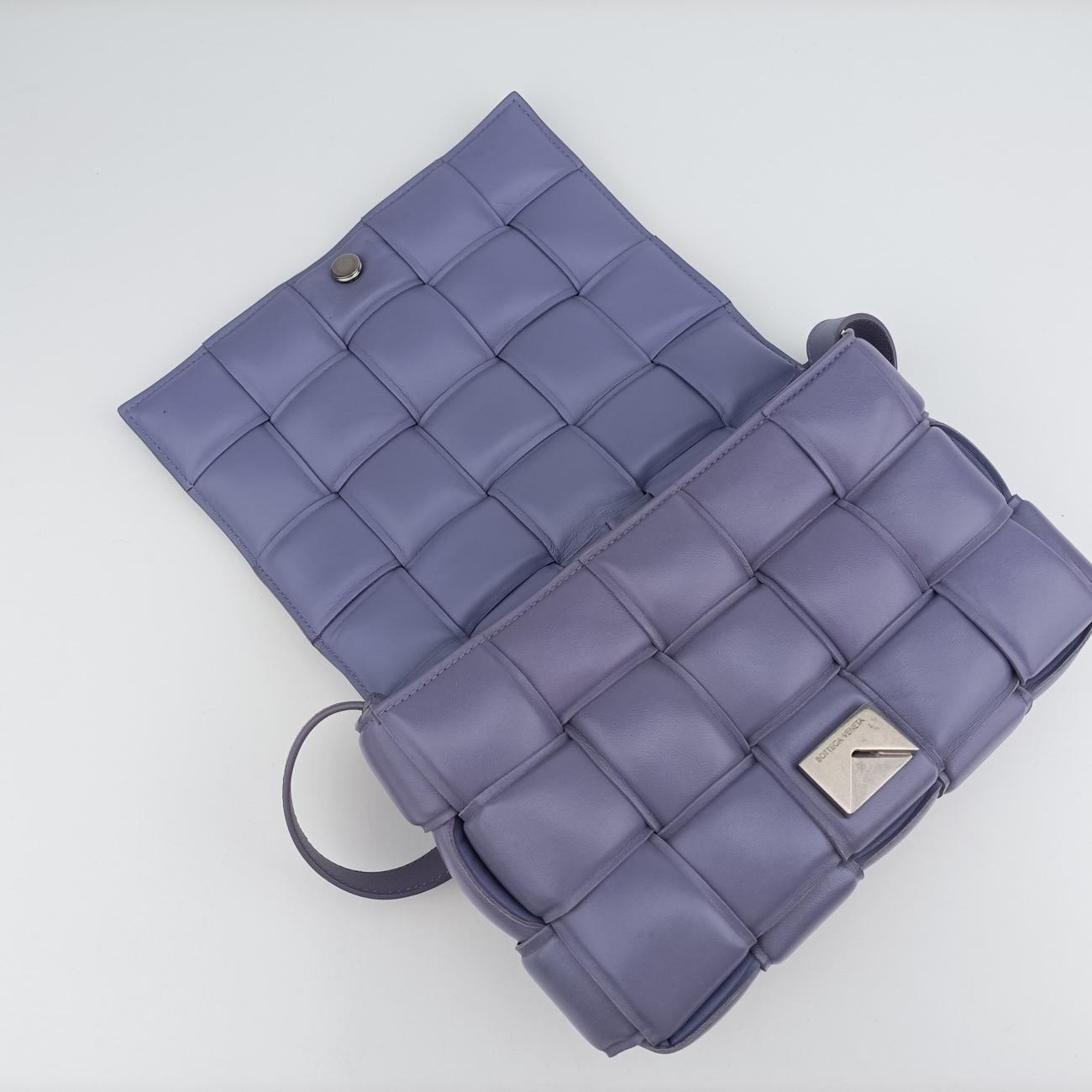 Padded CassettePurplelambskinB09288593Bパデッド カセットパープルラムスキン591970B09288593B