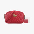 GG MarmontRedLeatherI021188489GGマーモントレッドレザー448065I021188489