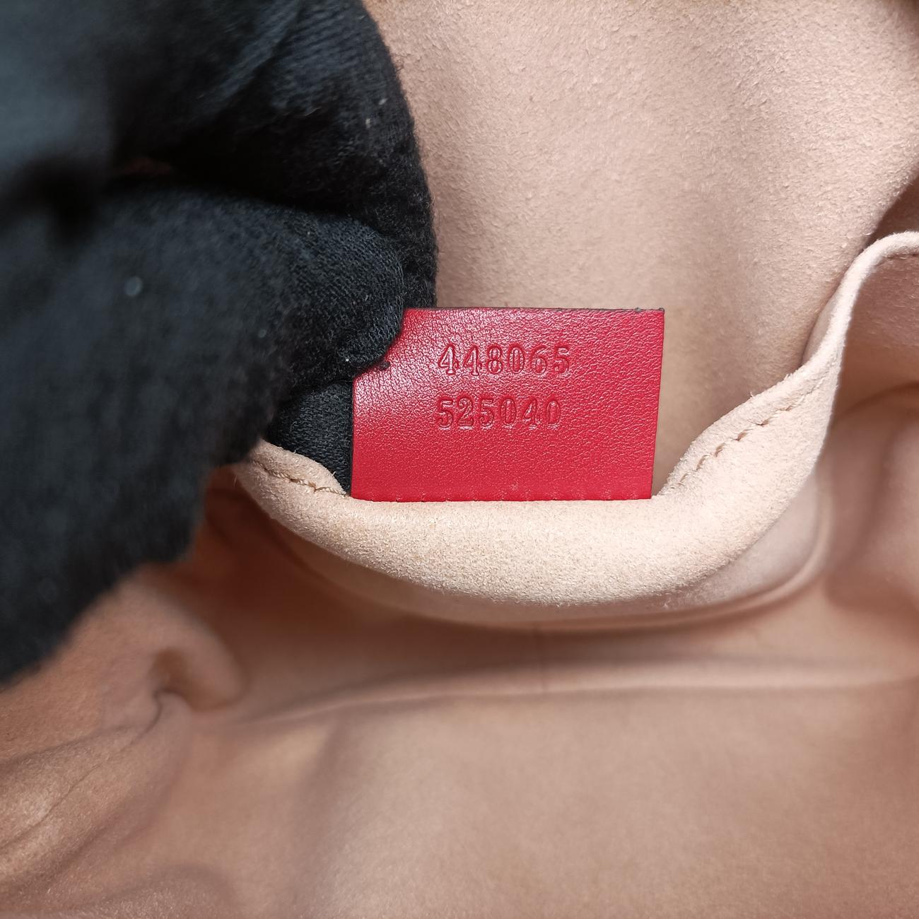 GG MarmontRedLeatherI021188489GGマーモントレッドレザー448065I021188489