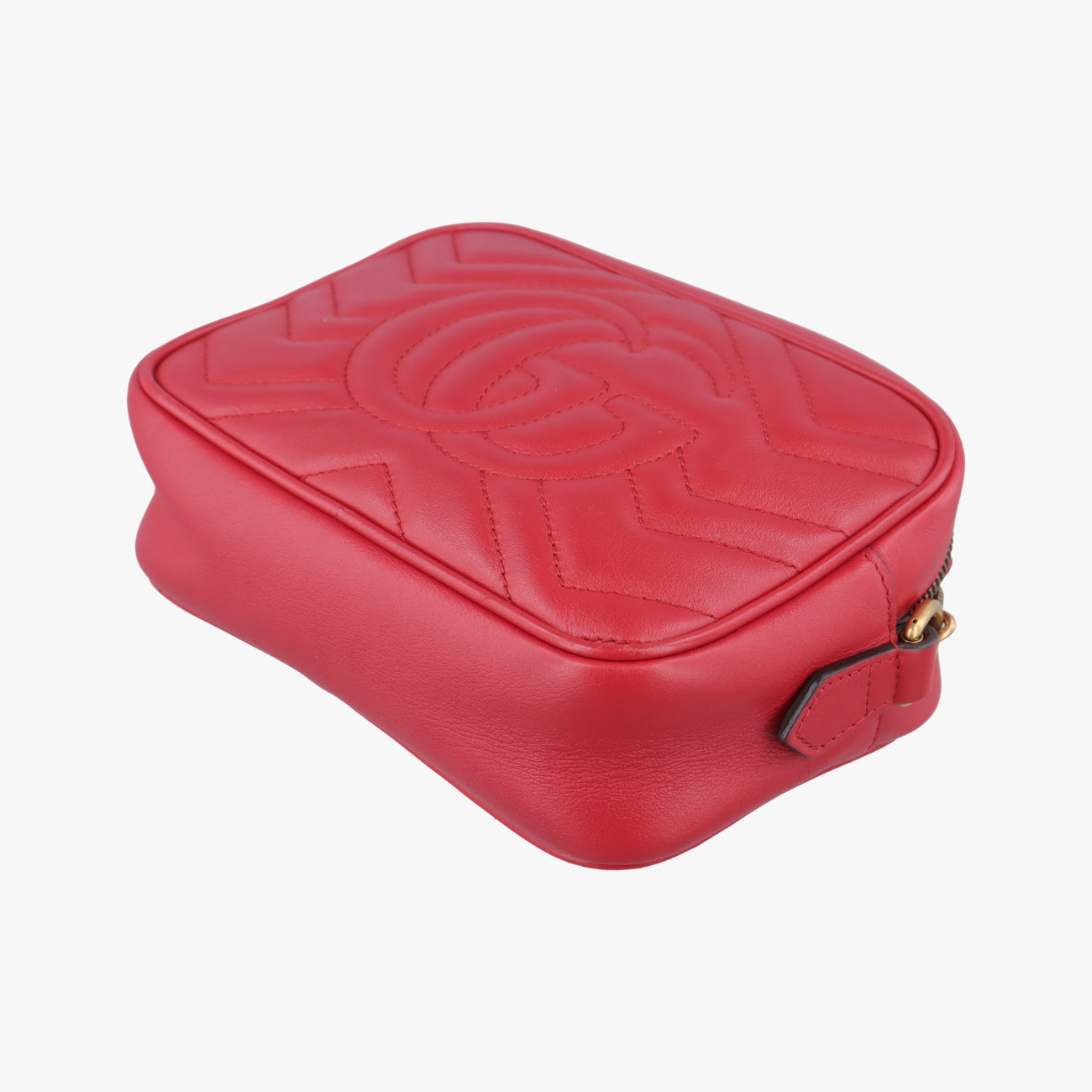 GG MarmontRedLeatherI021188489GGマーモントレッドレザー448065I021188489