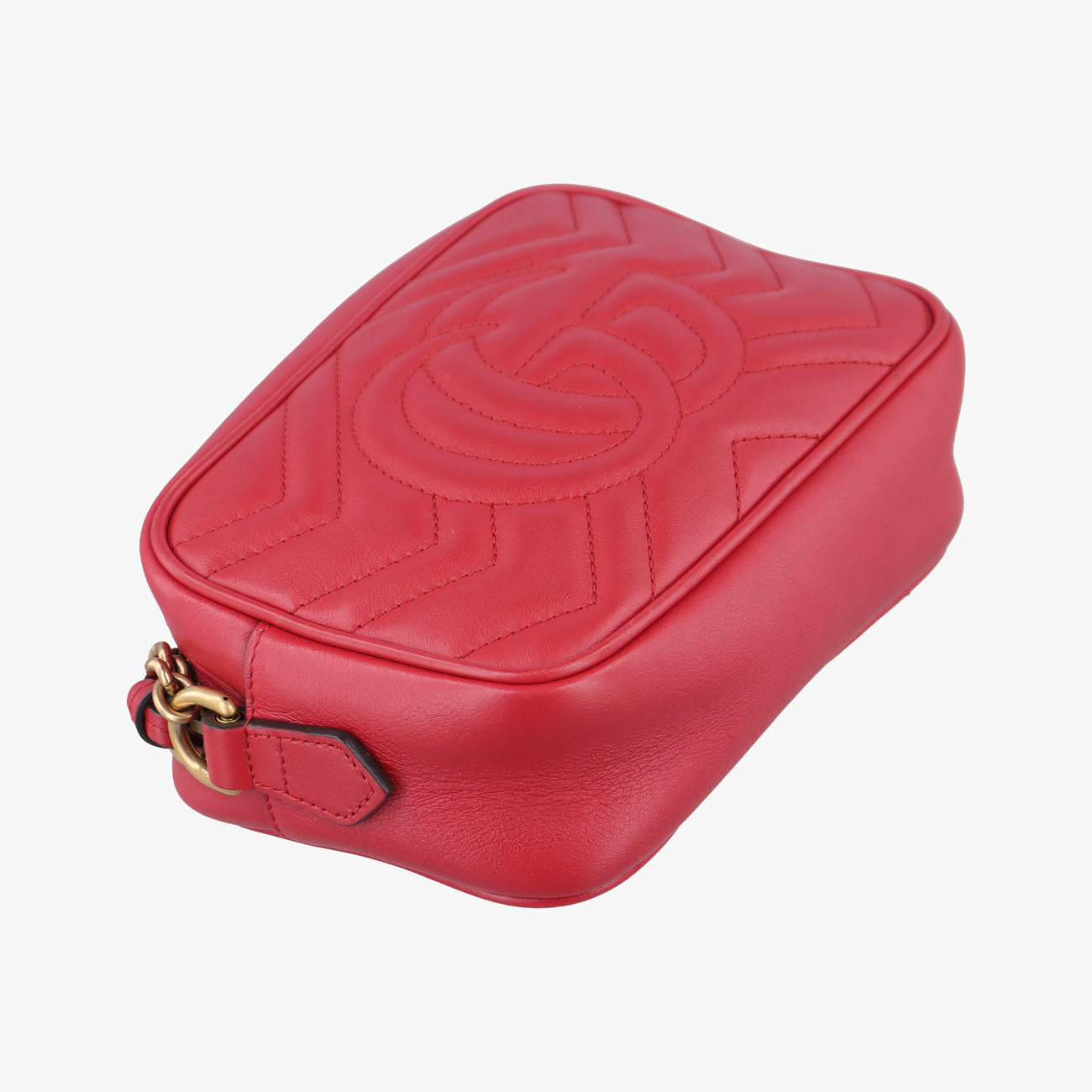 GG MarmontRedLeatherI021188489GGマーモントレッドレザー448065I021188489