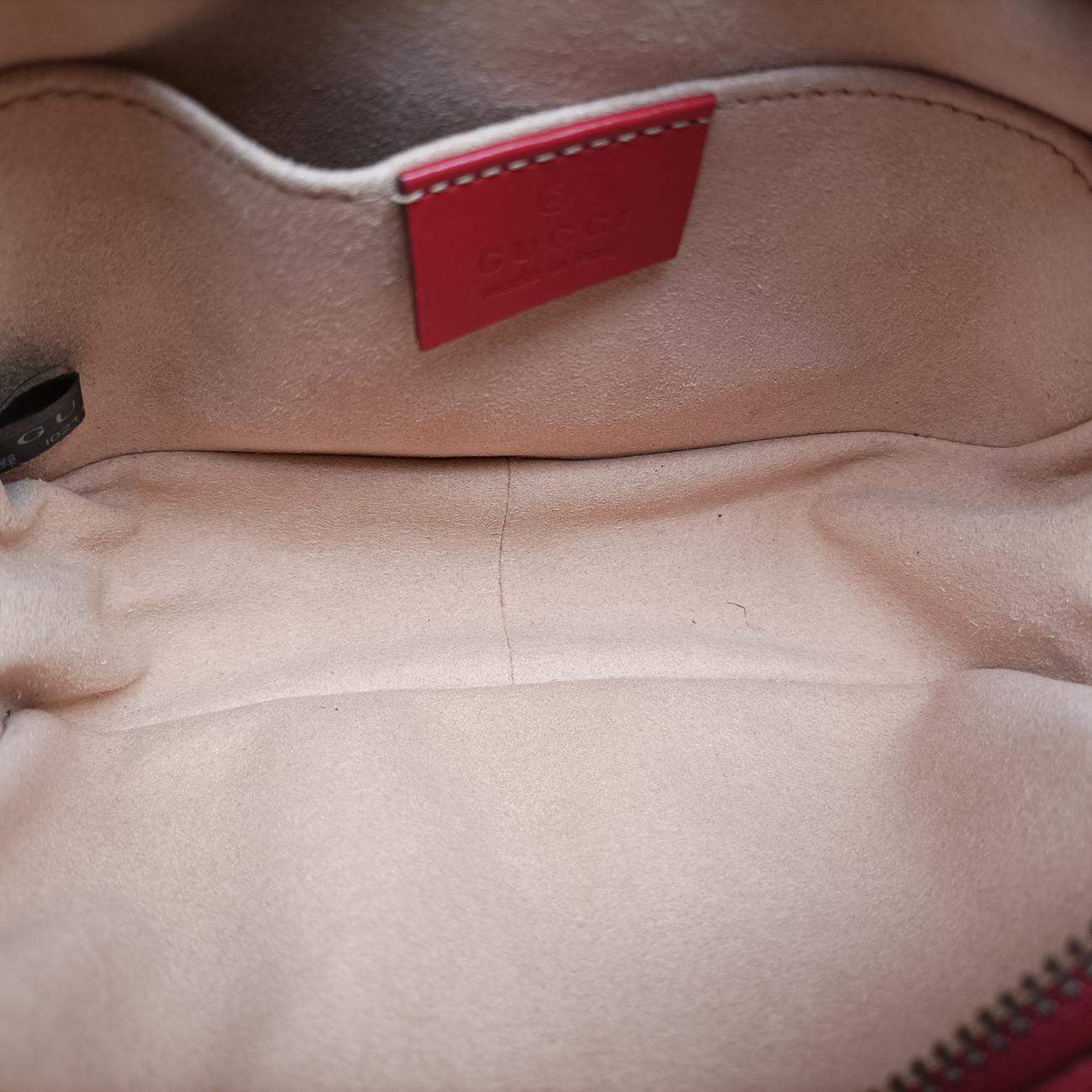 GG MarmontRedLeatherI021188489GGマーモントレッドレザー448065I021188489
