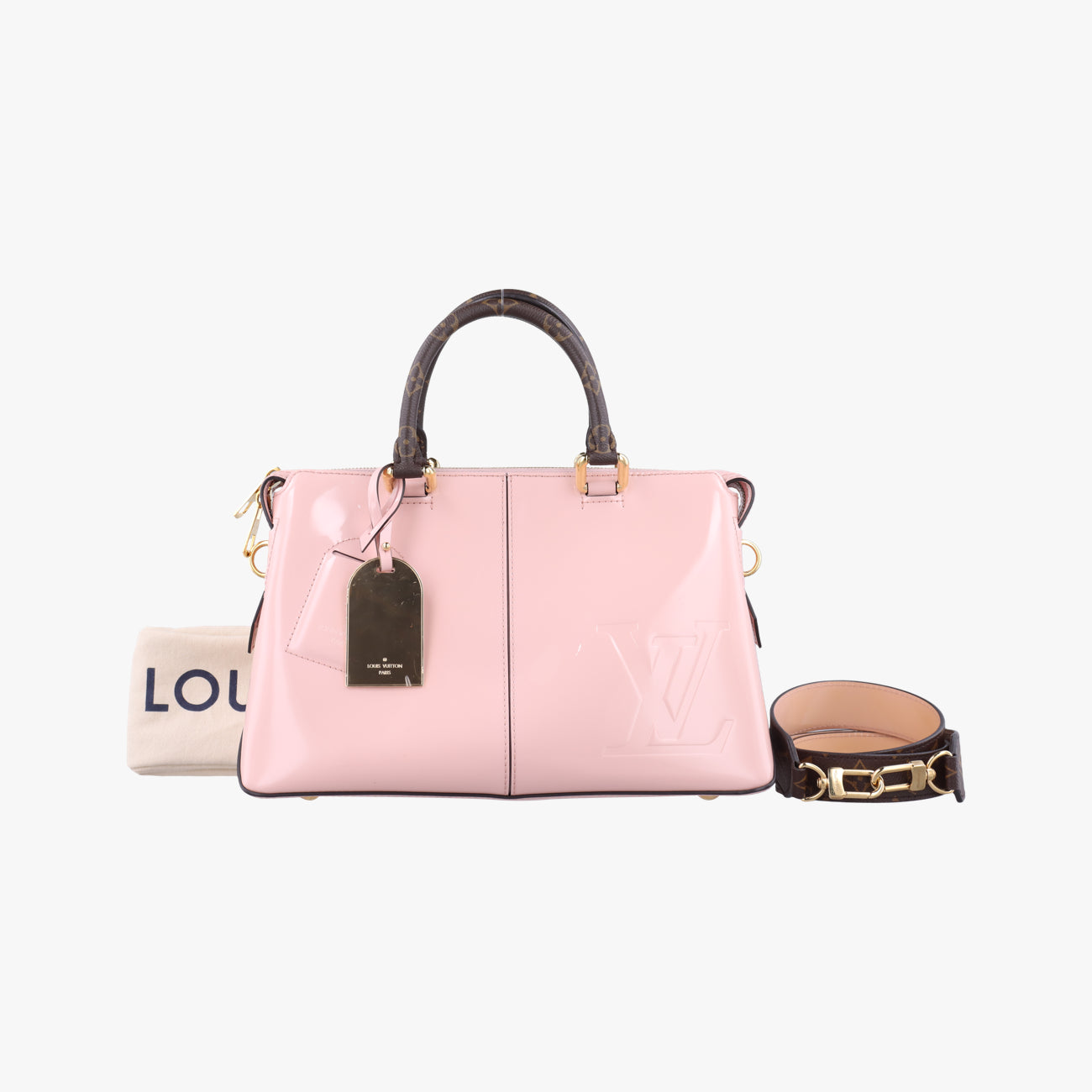Tote MiroirRose BallerineVernisM54639SN4117トートミロワールローズバレリーヌヴェルニM54639SN4117