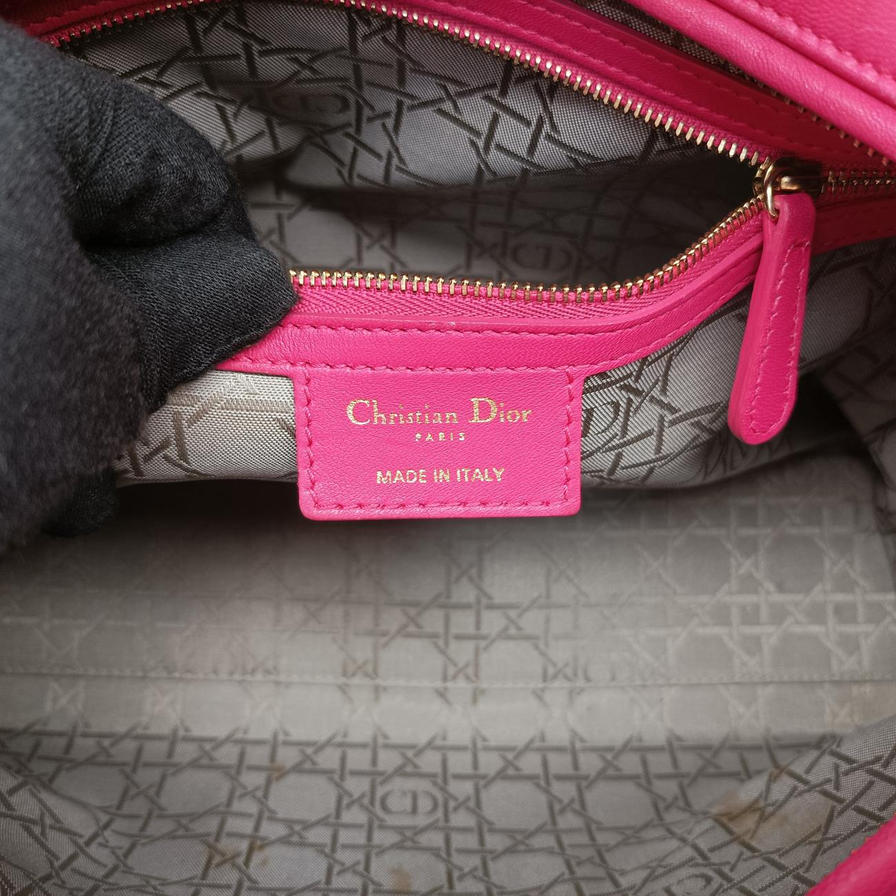 Lady DiorRoselambskin18-MA-0114レディディオールローズ レッドラムスキン18-MA-0114