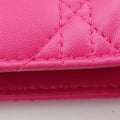 Lady DiorRoselambskin18-MA-0114レディディオールローズ レッドラムスキン18-MA-0114