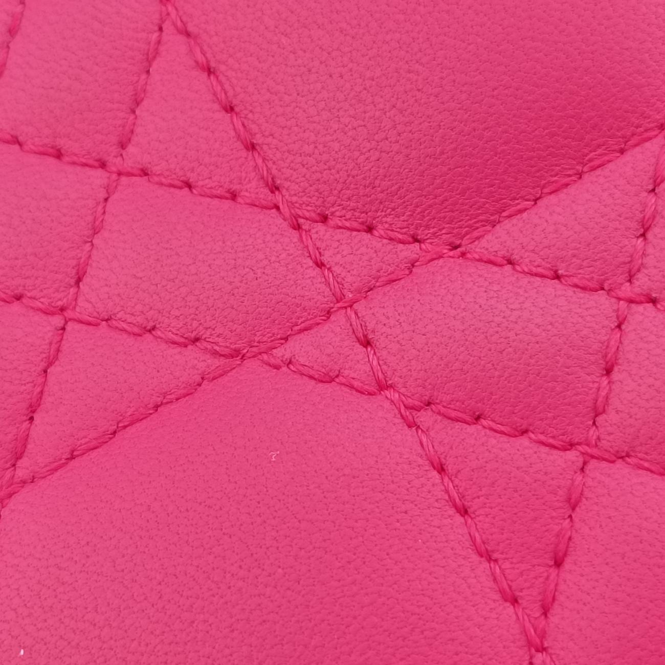 Lady DiorRoselambskin18-MA-0114レディディオールローズ レッドラムスキン18-MA-0114