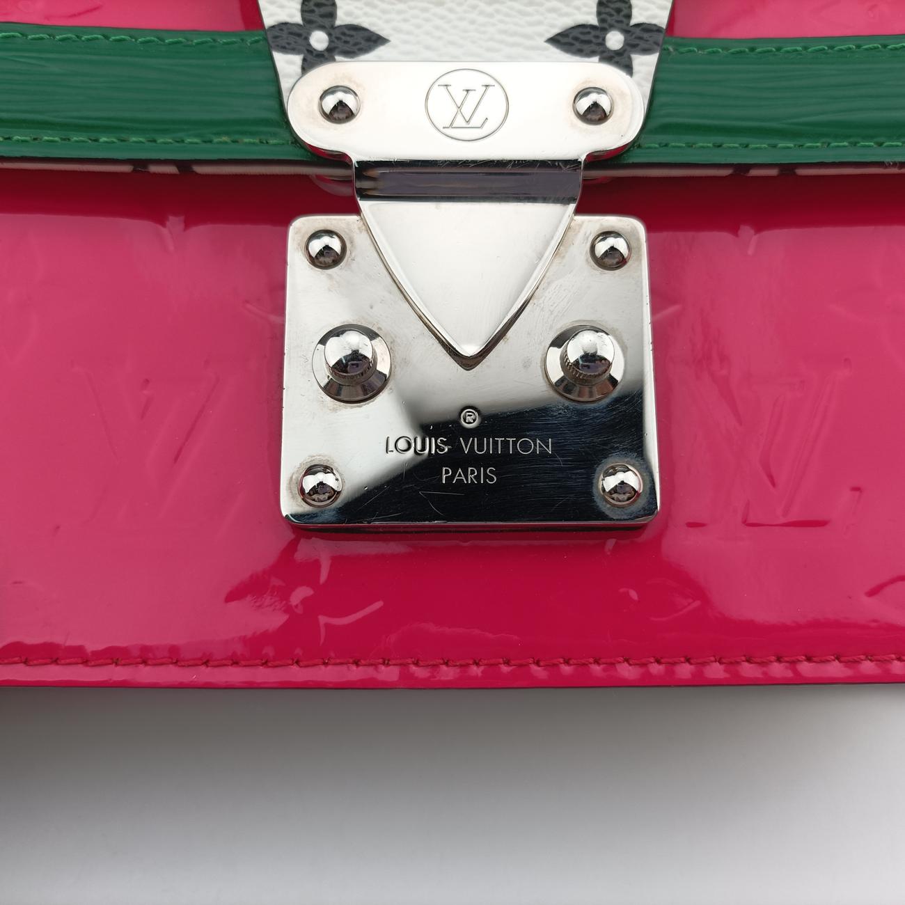 WynwoodRose x Green x MulticolorMonogram Canvas×Vernis×EpiM90443NZ0179ワインウッド PMローズ×グリーン×マルチカラーモノグラムキャンバス x ヴェルニ x エピM90443NZ0179