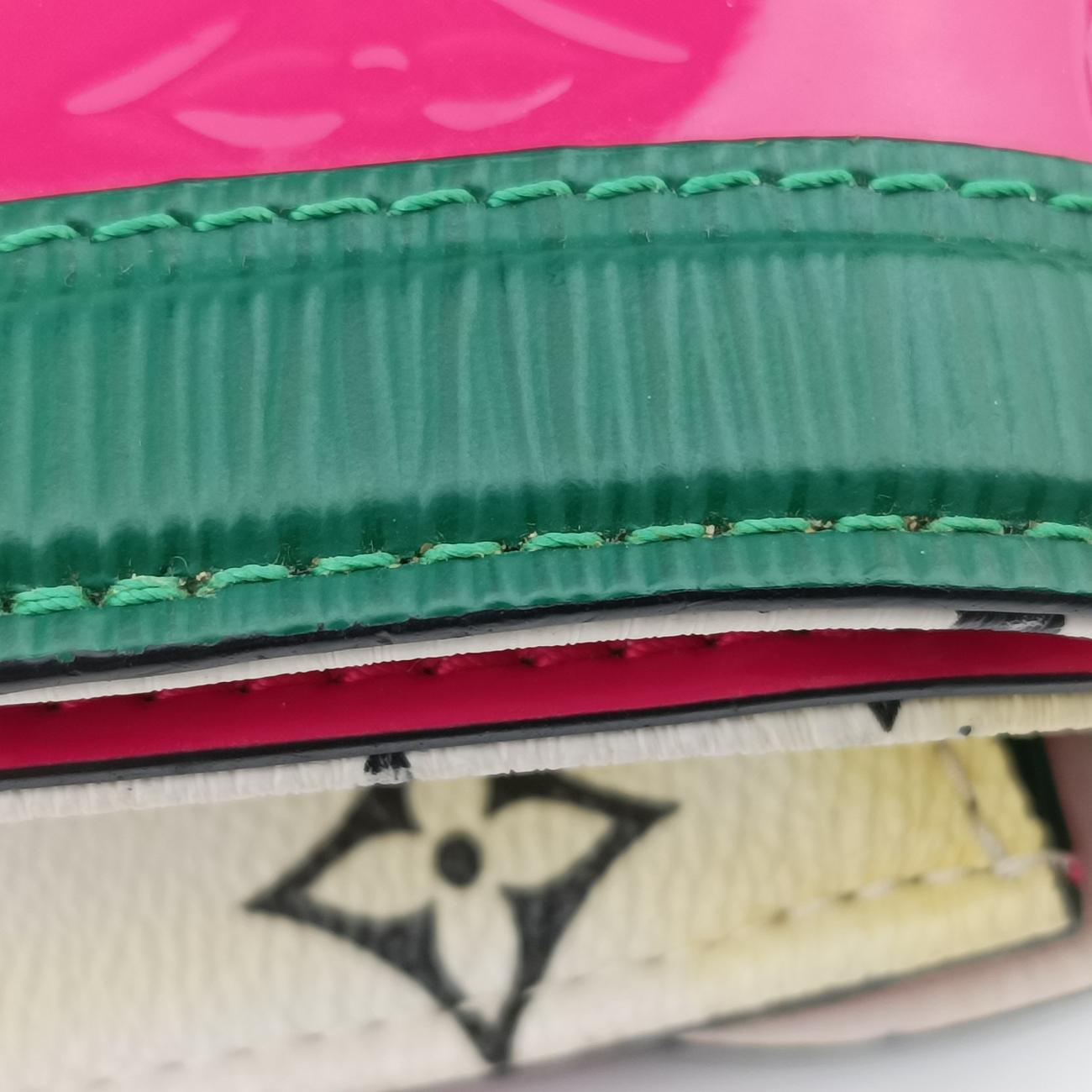 WynwoodRose x Green x MulticolorMonogram Canvas×Vernis×EpiM90443NZ0179ワインウッド PMローズ×グリーン×マルチカラーモノグラムキャンバス x ヴェルニ x エピM90443NZ0179