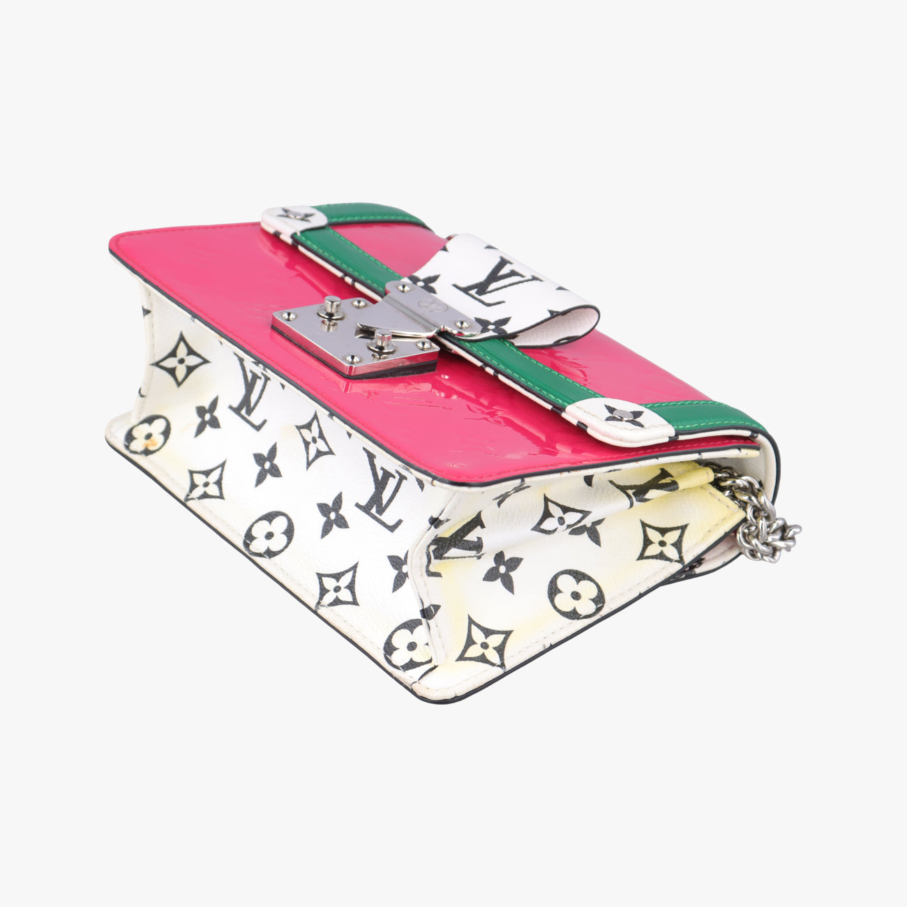 WynwoodRose x Green x MulticolorMonogram Canvas×Vernis×EpiM90443NZ0179ワインウッド PMローズ×グリーン×マルチカラーモノグラムキャンバス x ヴェルニ x エピM90443NZ0179