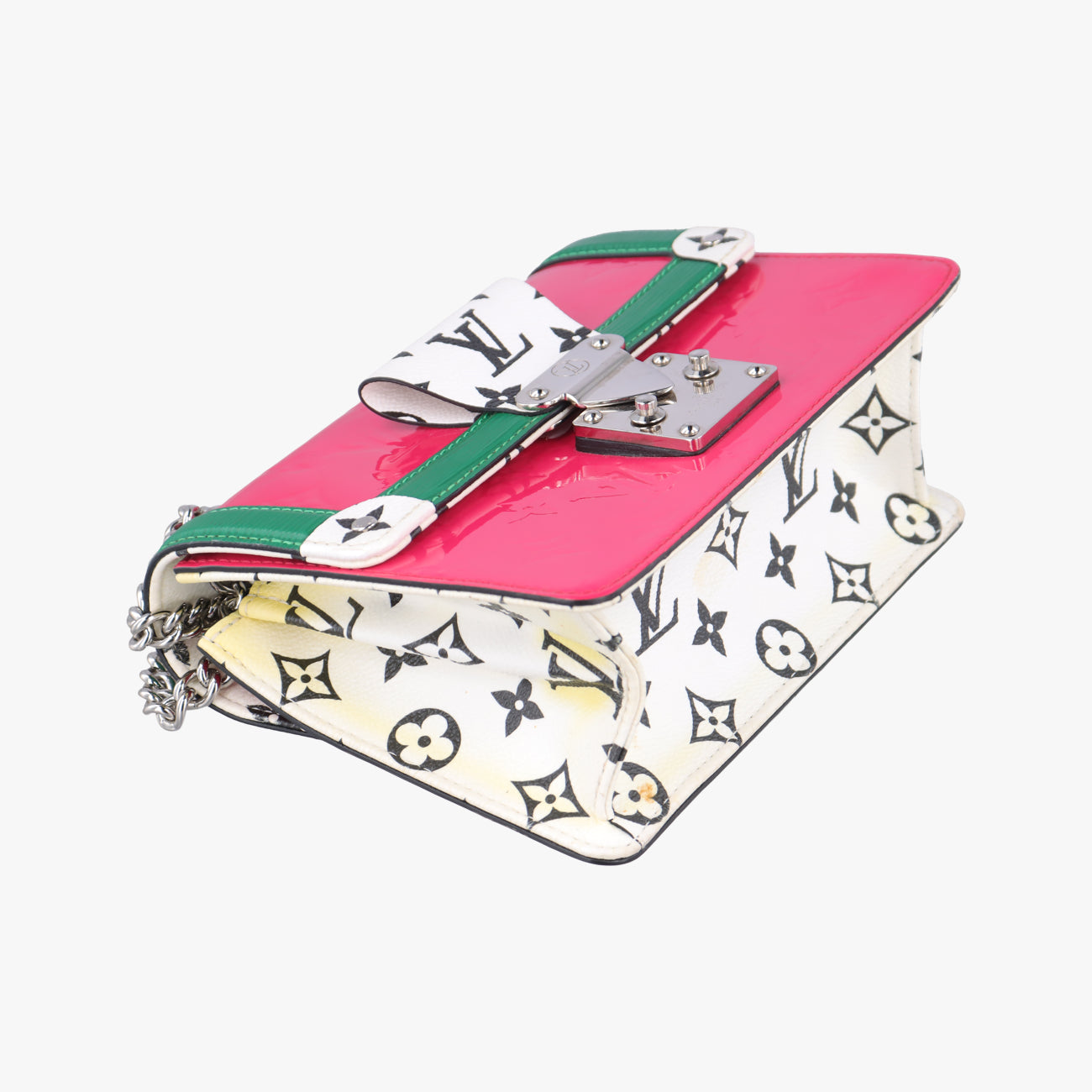 WynwoodRose x Green x MulticolorMonogram Canvas×Vernis×EpiM90443NZ0179ワインウッド PMローズ×グリーン×マルチカラーモノグラムキャンバス x ヴェルニ x エピM90443NZ0179