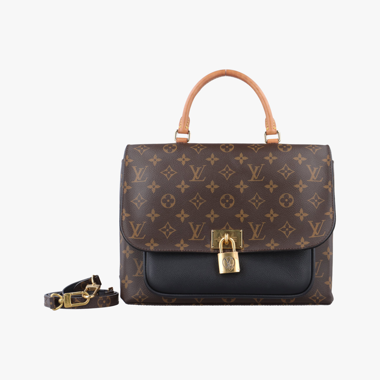 MARIGNANbrown×blackMonogram Canvas×calf leatherM44259AR0149マリニャンモノグラム/ブラウン系×ブラックモノグラムキャンバス×カーフレザーM44259AR0149