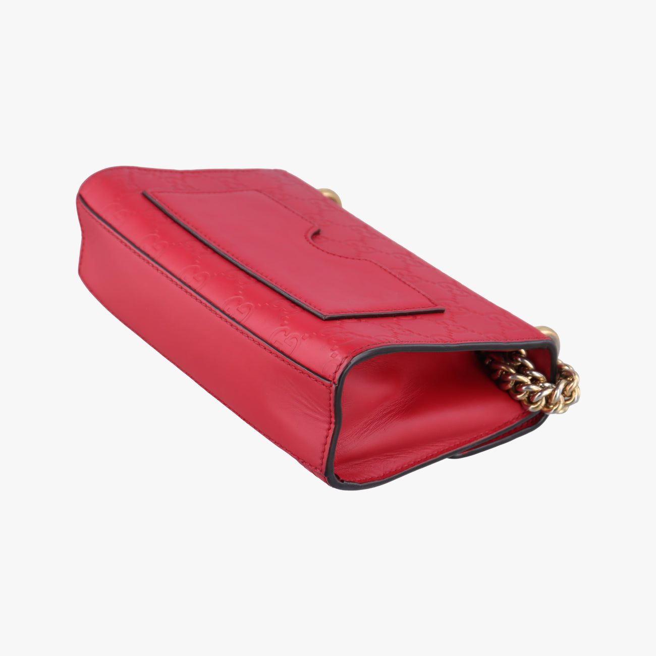 PadlockRedLeather409487Lot number unknownパドロックレッドレザー409487製番不明