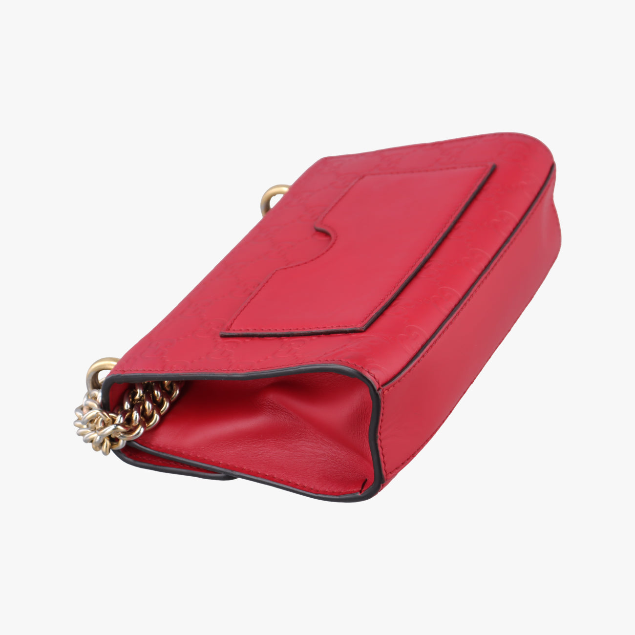 PadlockRedLeather409487Lot number unknownパドロックレッドレザー409487製番不明