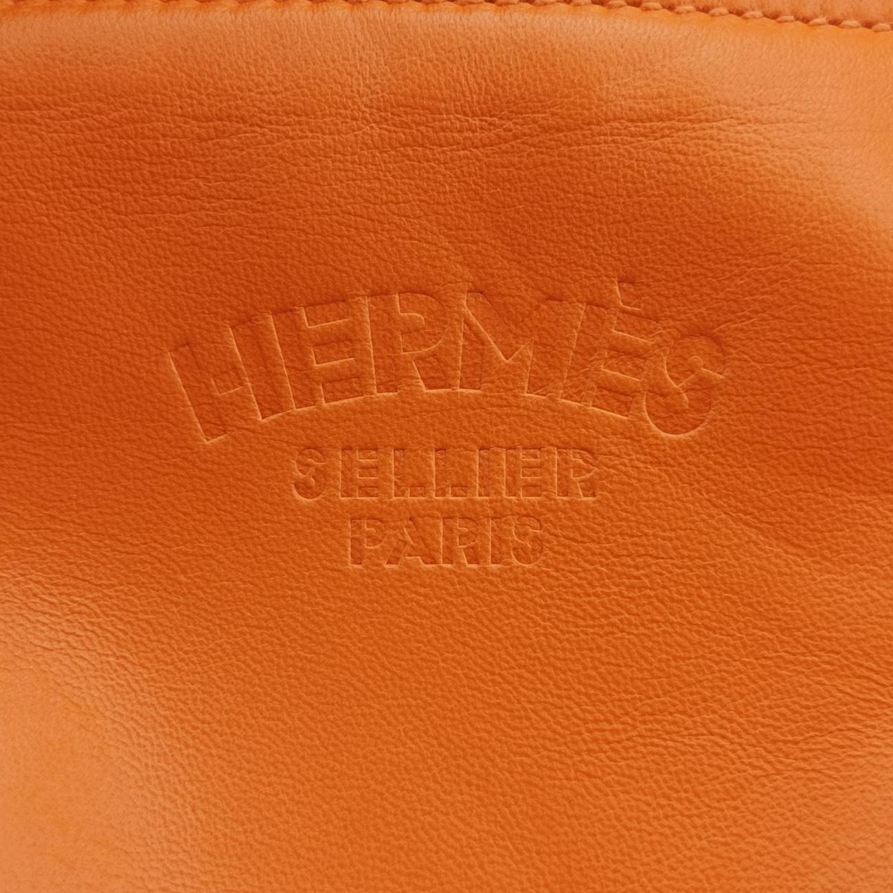 Sac Aline miniOrangelambskinD AM 002 UHサック アリーヌ ミニオレンジラムスキンD AM 002 UH