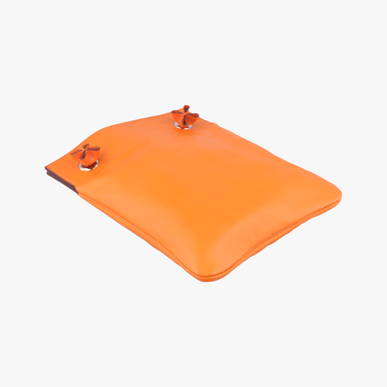 Sac Aline miniOrangelambskinD AM 002 UHサック アリーヌ ミニオレンジラムスキンD AM 002 UH