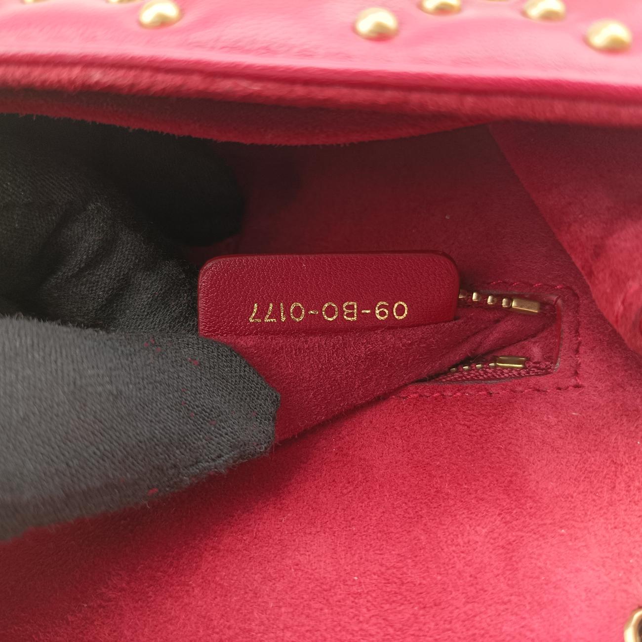 DioraddictRedlambskin09-BO-0177ディオールアディクトレッドラムスキン09-BO-0177