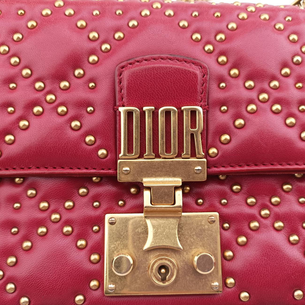 DioraddictRedlambskin09-BO-0177ディオールアディクトレッドラムスキン09-BO-0177